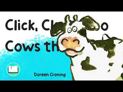 Preview image from the MovingStories read-aloud of Click, Clack, Moo